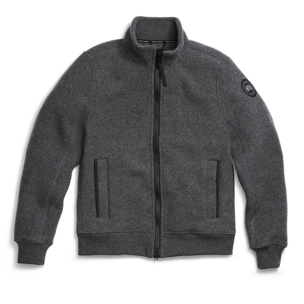 The Lawson Fleece Jacket is made with Kind Fleece—our next generation of fleece, made primarily of recycled wool and bio -based fibers to support our continued mission of reducing our impact on the planet. $750 CAD