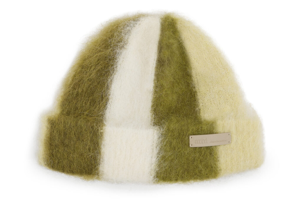 Ami striped wool hat 