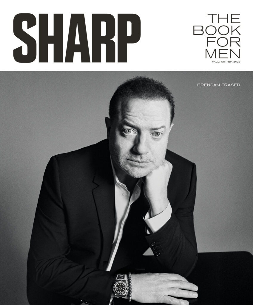 brendan fraser book for men fall/winter cover