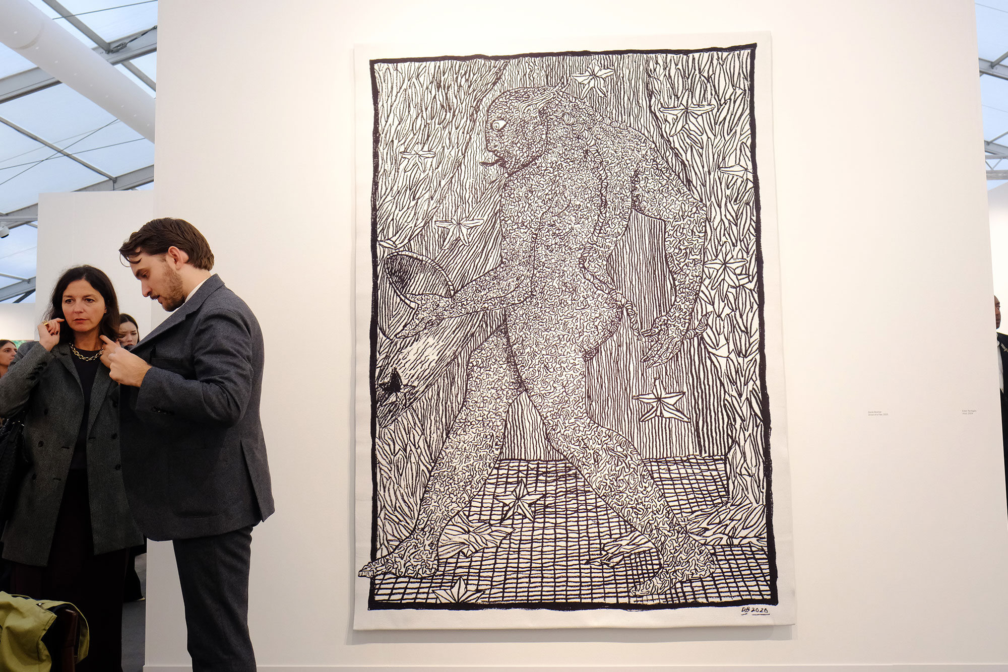 Garth Greenan Gallery, Frieze London 2025. Photo by Linda Nylind. Courtesy of Frieze