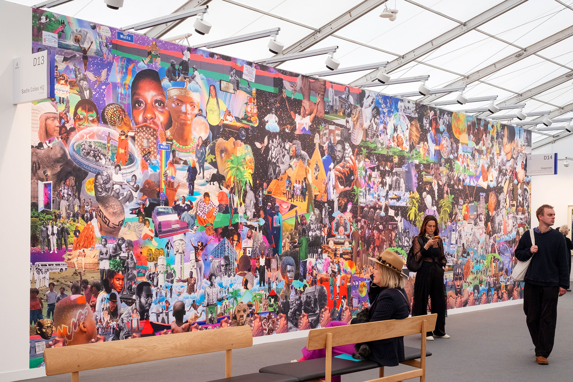 Gagosian, Frieze London 2025. Photo by Linda Nylind. Courtesy of Frieze