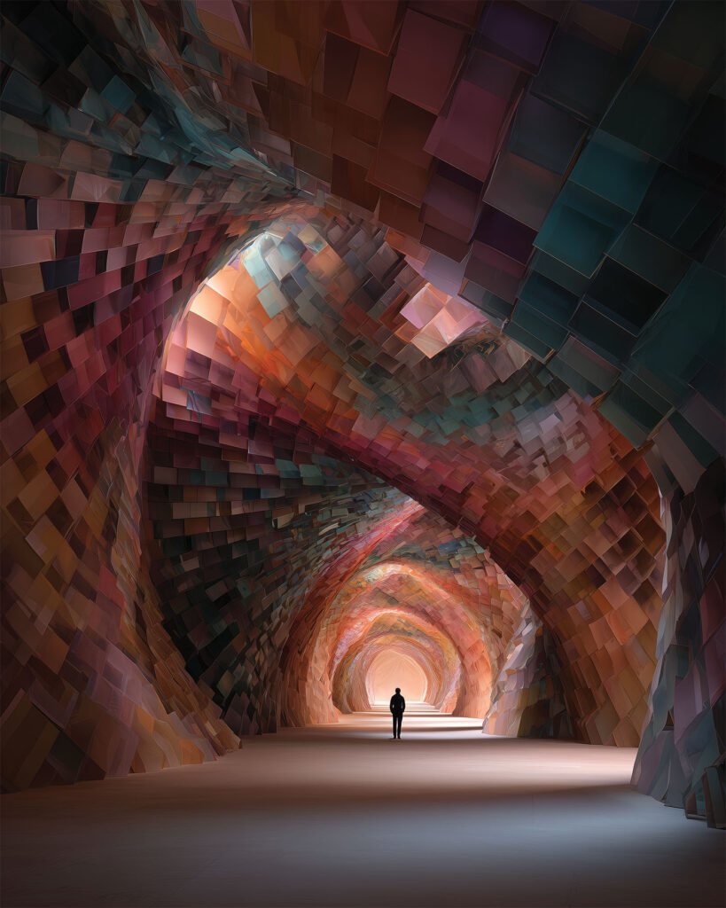 Joshua Vermillion Anatomic Glowing Architectures. Photo retrieved from the Book For Men Fall-Winter 2025.