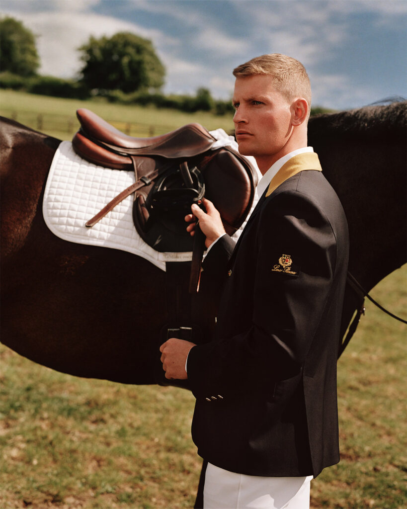 Loro Piana Fall Winter 2025-2026 Loro Highlands Campaign. Photo retrieved from The Book For Men Fall-Winter 2025, courtesy of Loro Piana.