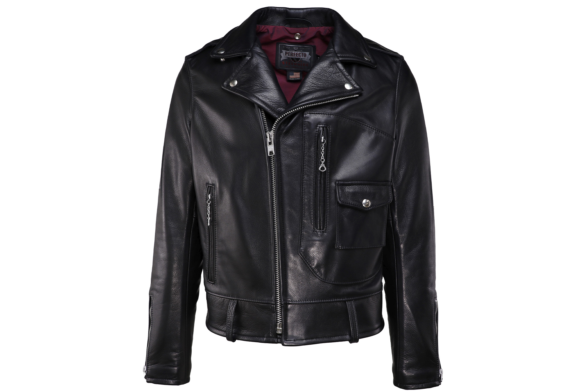 568 Leather Jacket. Image Courtesy of Schott