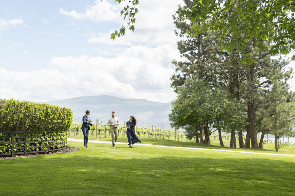Mission Hill Family Estate’s Oculus Experience. Photo retrieved from The Book For Men FW 2025, courtesy of Mission Hill Family Estate.