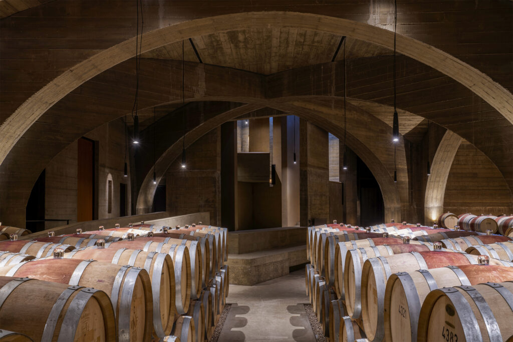 Mission Hill Family Estate’s Oculus Experience. Photo retrieved from The Book For Men FW 2025, courtesy of Mission Hill Family Estate.