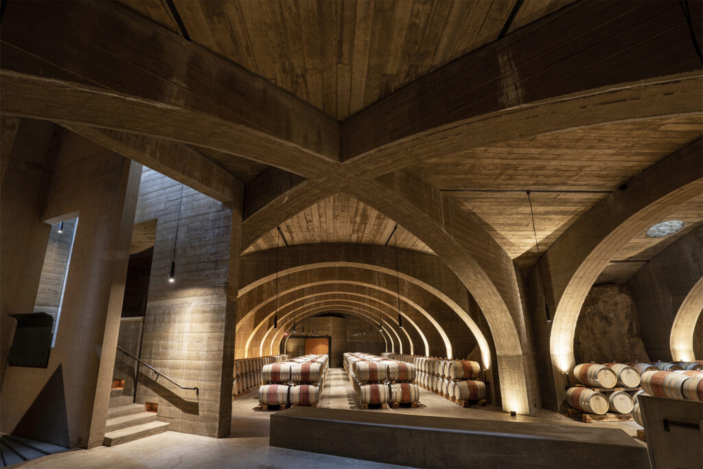 Mission Hill Family Estate’s Oculus Experience. Photo retrieved from The Book For Men FW 2025, courtesy of Mission Hill Family Estate.