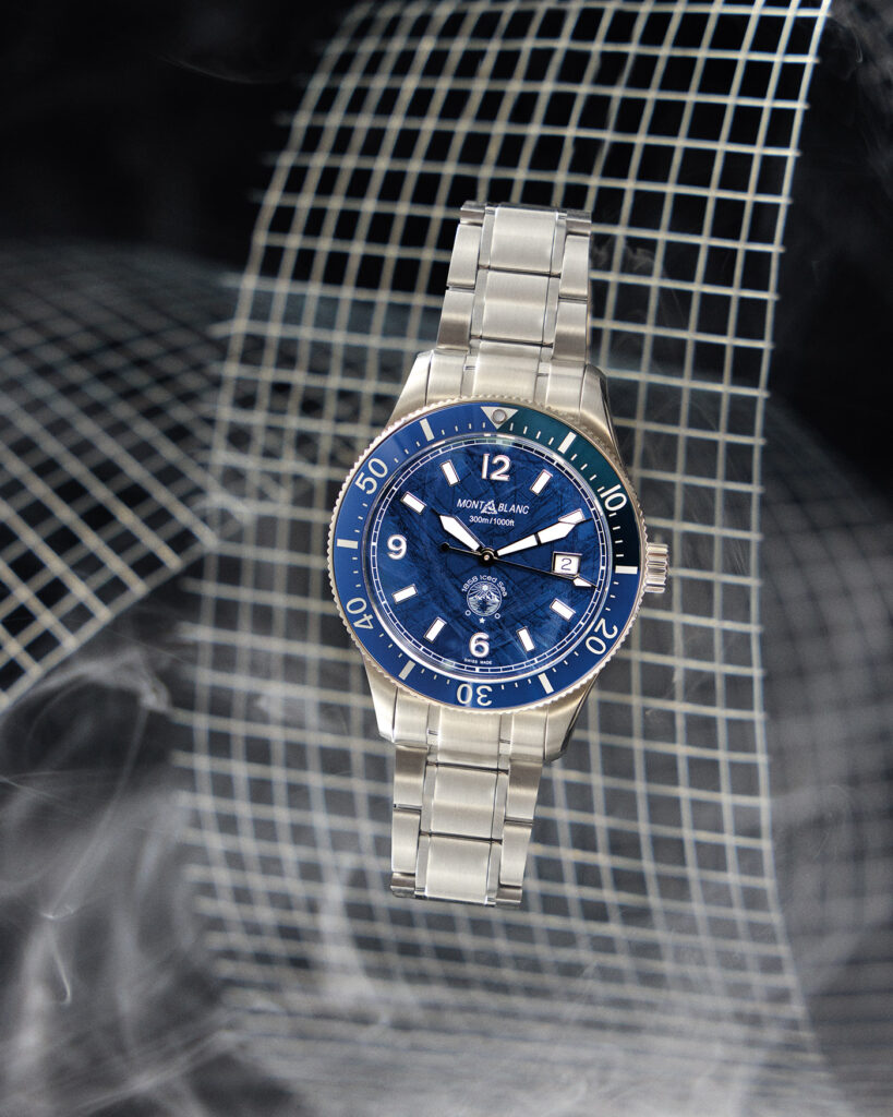 Montblanc Iced Sea Automatic Date. Photo retrieved from The Book For Men Fall-Winter 2025.