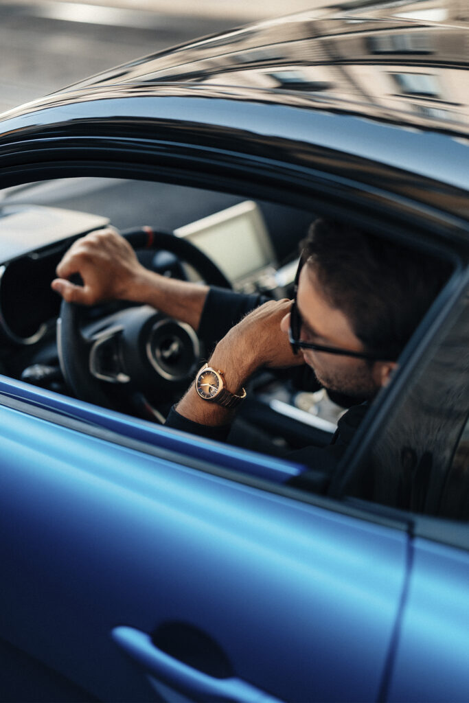 Moser Gasly LE Streamliner Tourbillon Red Gold Pierre Gasly Limited Editions. Photo retrieved from H. Moser.