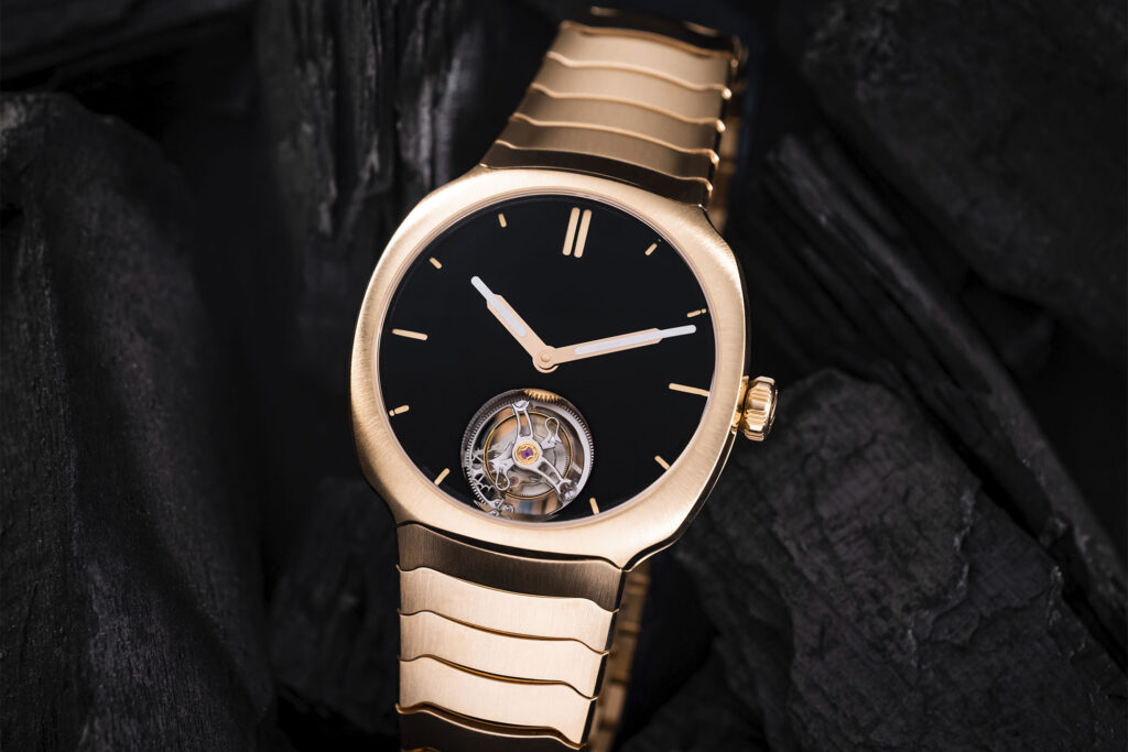 H. Moser Streamliner Tourbillon. Photo retrieved from The Book For Men Fall-Winter 2025, courtesy of H. Moser & Cie.