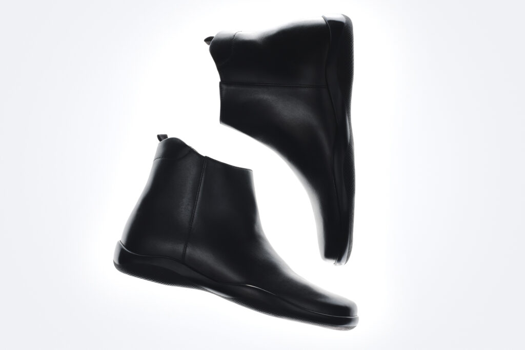 The Prada Toblach Shoe. Photo retrieved from The Book For Men FW 2025, courtesy of Prada.