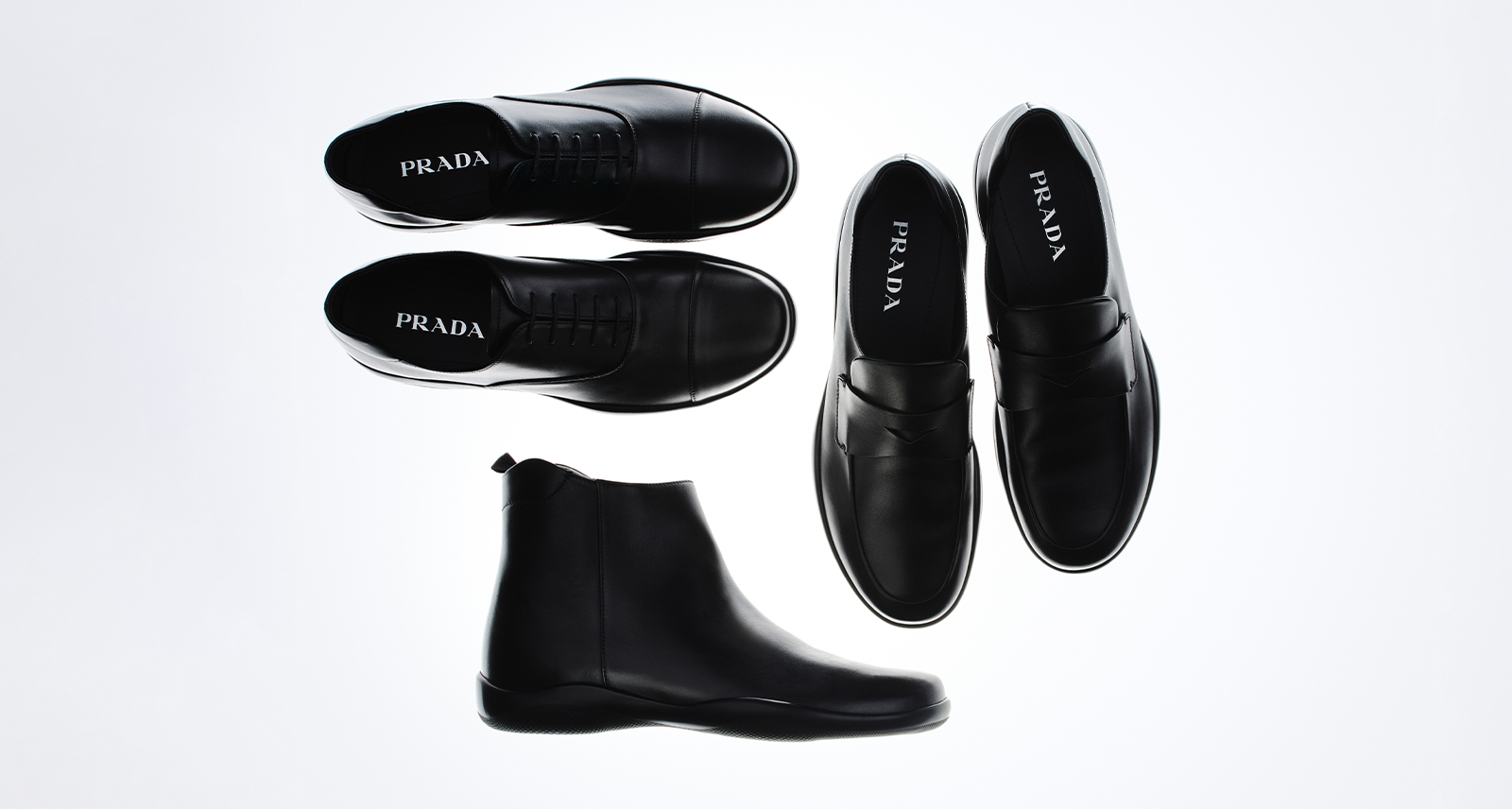 The Prada Toblach Shoe. Photo retrieved from The Book For Men FW 2025, courtesy of Prada.