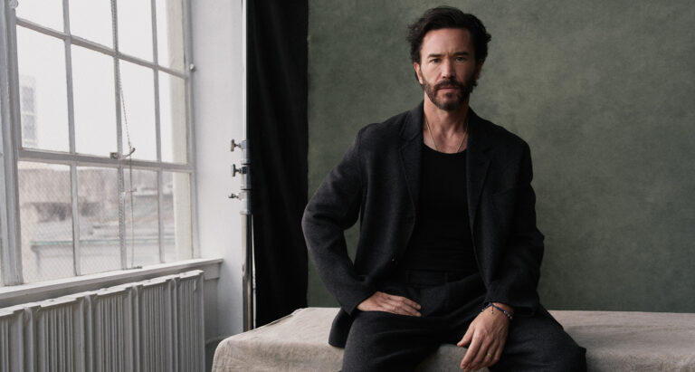 Tom Pelphrey. Photo by Emilio Madrid. Interview for New Hit HBO Series Task. Photo retrieved from SHARP November.