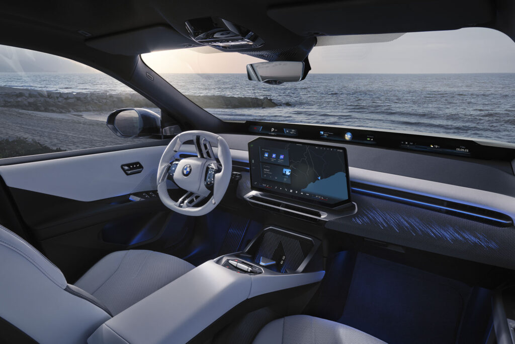 2026 BMW iX3 electric vehicle. Photos retrieved from BMW press.