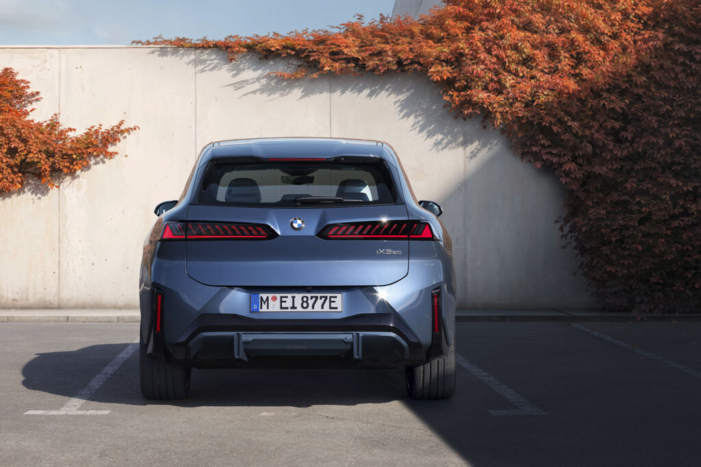 2026 BMW iX3 electric vehicle. Photos retrieved from BMW press.