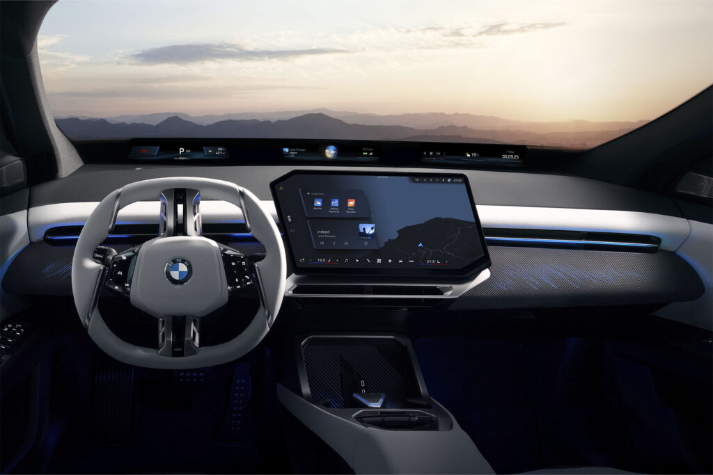 2026 BMW iX3 electric vehicle. Photos retrieved from BMW press.
