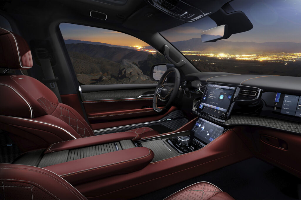 Photo shows the 2026 Jeep Grand Wagoneer courtesy of Stellantis Media North America.