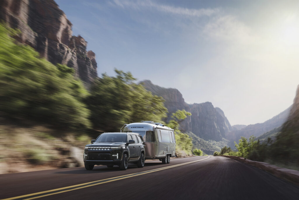 Photo shows the 2026 Jeep Grand Wagoneer courtesy of Stellantis Media North America.