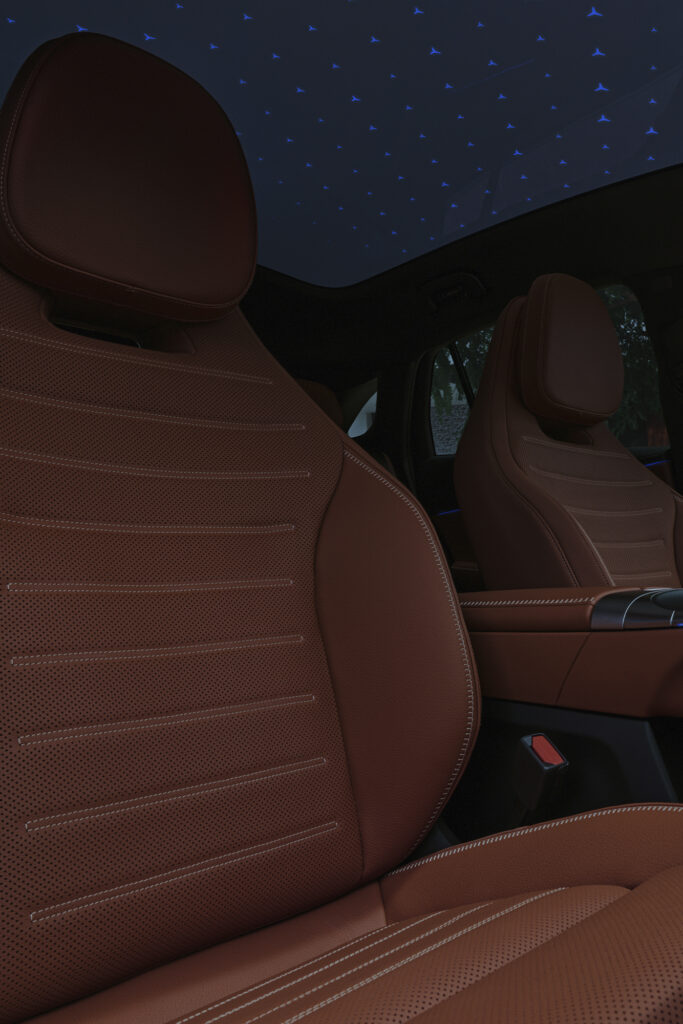 2027 Mercedes-Benz GLC with EQ Technology. Photo retrieved from SHARP November 2025.