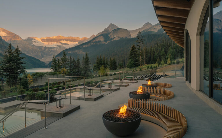 BASIN Glacial Waters - View from Pool Deck