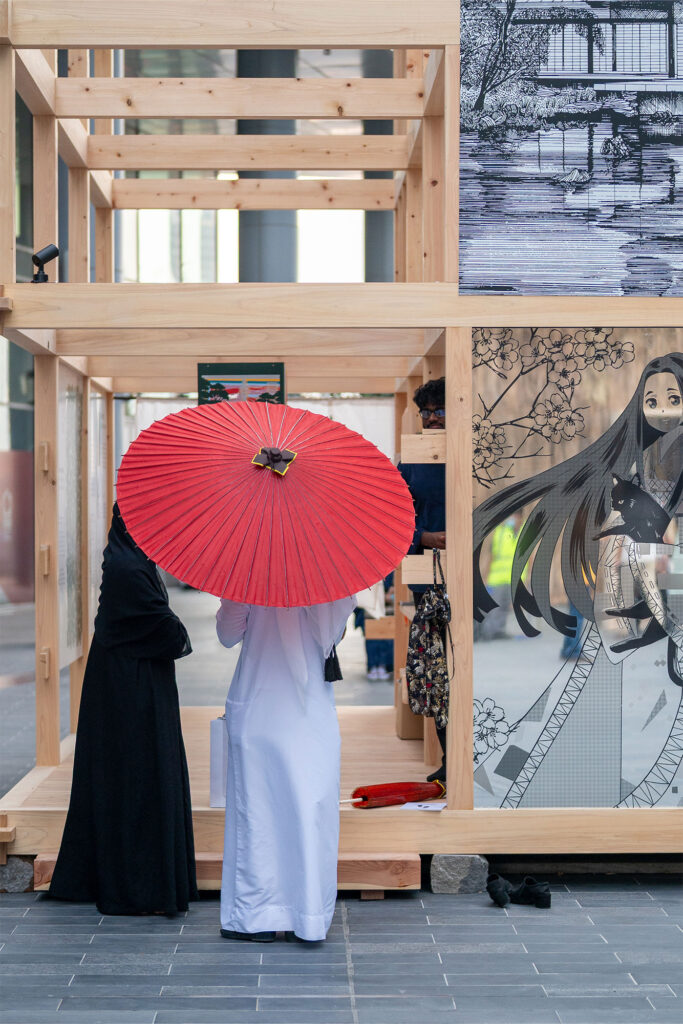 DXBDW_2025_Nikken Sekkei x Sobokuya_Chatai_ Dubai Design Week 2025