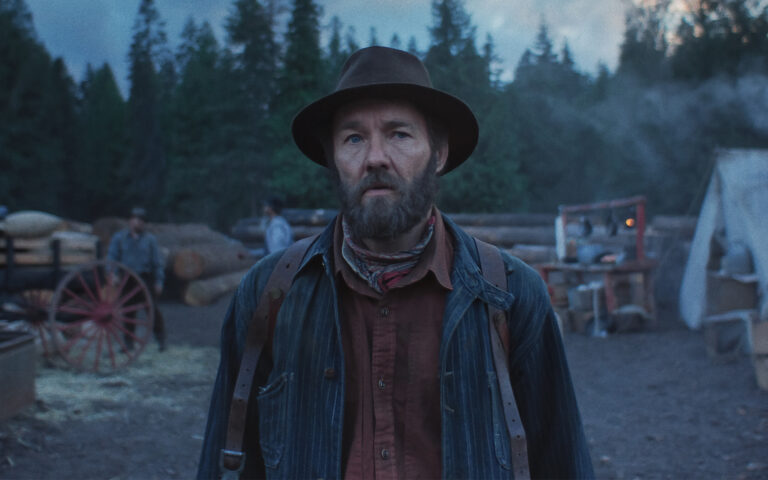 Joel Edgerton in "Train Dreams" netflix film.