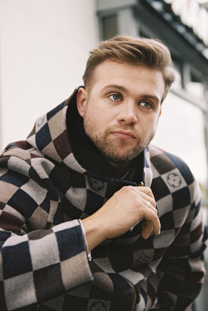 Leo Woodall exclusive interview for SHARP Winter. Photo retrieved from SHARP Winter.