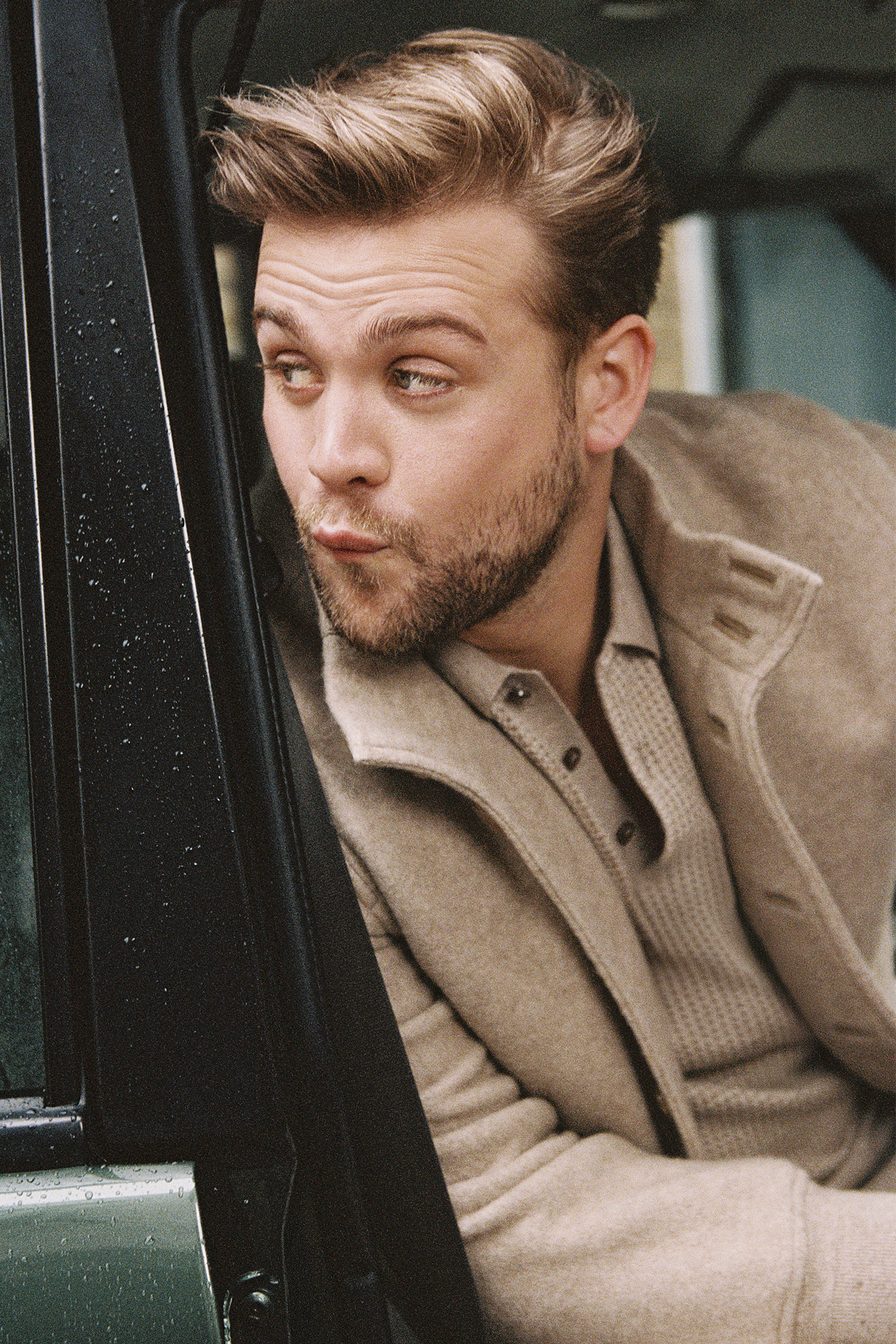 Leo Woodall exclusive interview for SHARP Winter. Photo retrieved from SHARP Winter.