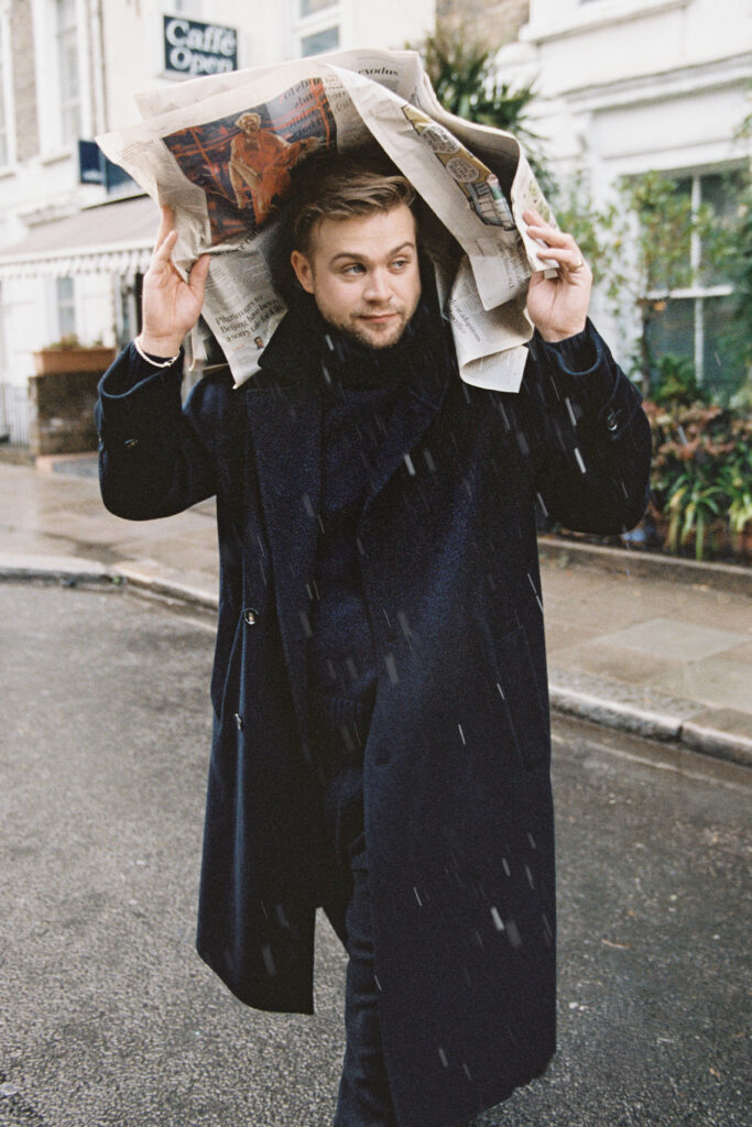 Leo Woodall exclusive interview for SHARP Winter. Photo retrieved from SHARP Winter.