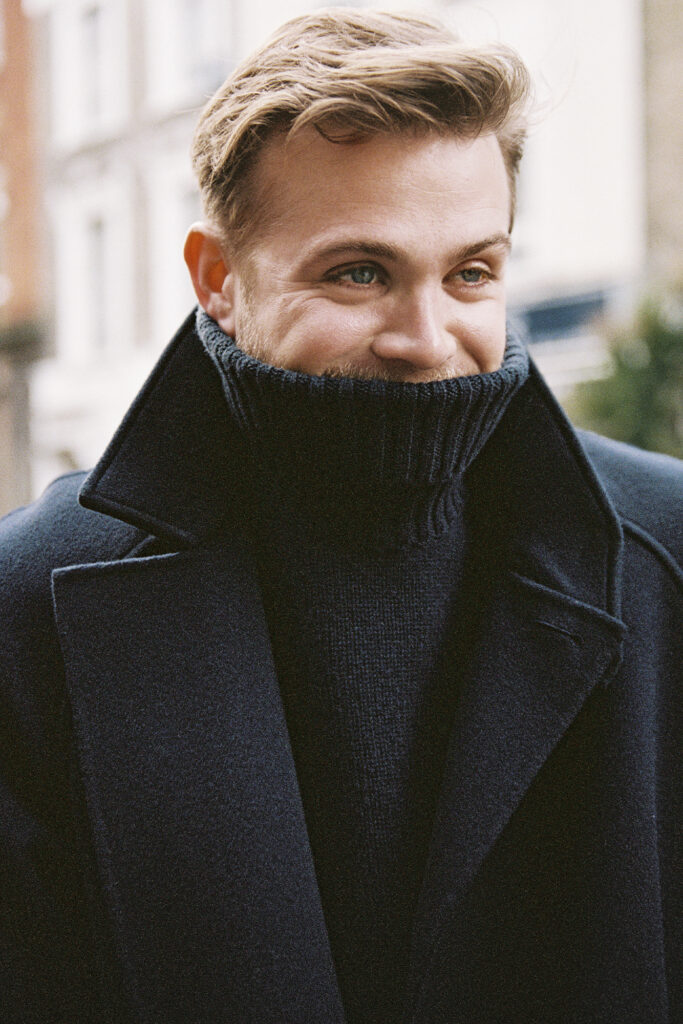 Leo Woodall exclusive interview for SHARP Winter. Photo retrieved from SHARP Winter.