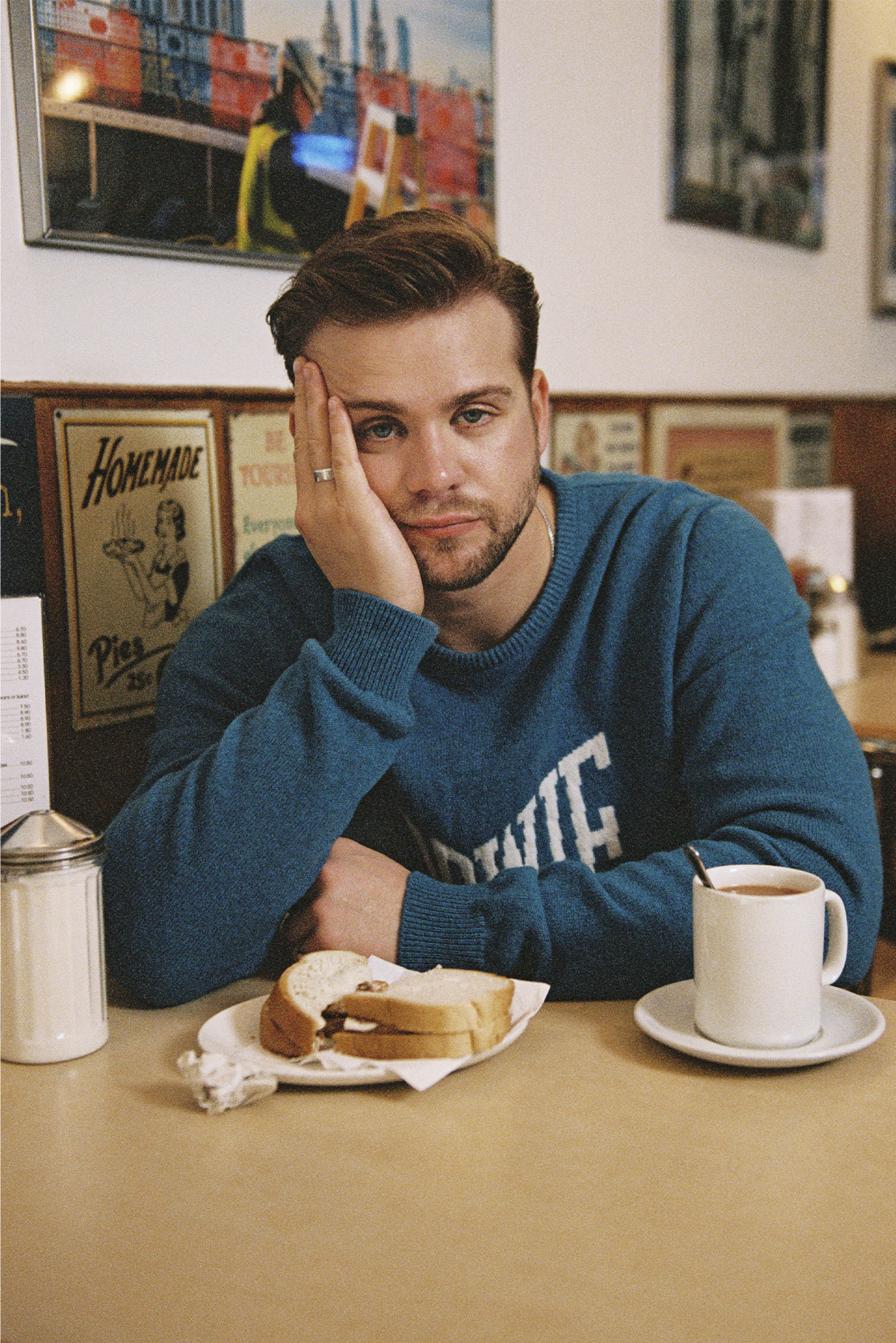 Leo Woodall exclusive interview for SHARP Winter. Photo retrieved from SHARP Winter.