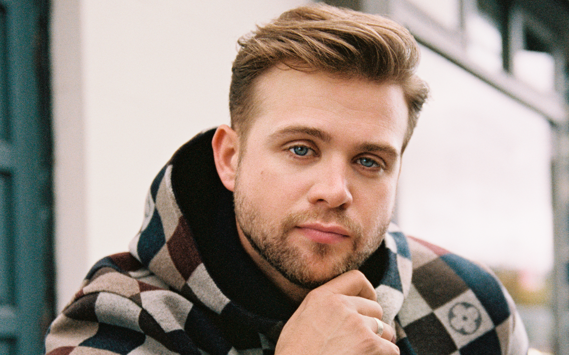 Leo Woodall exclusive interview for SHARP Winter. Photo retrieved from SHARP Winter.