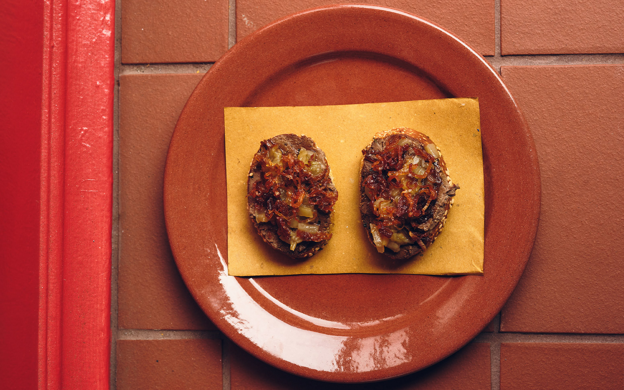 N.L. Ginzburg Restaurant Toronto. Photo by Graydon Herriott, retrieved from The Book For Men FW 2025.