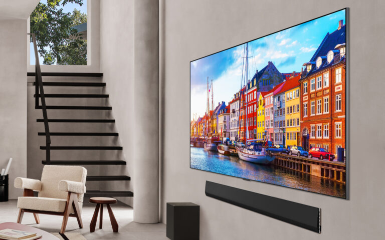 LG OLED EVO AI G5 4K Smart TV. Photo retrieved from SHARP Winter 2026.