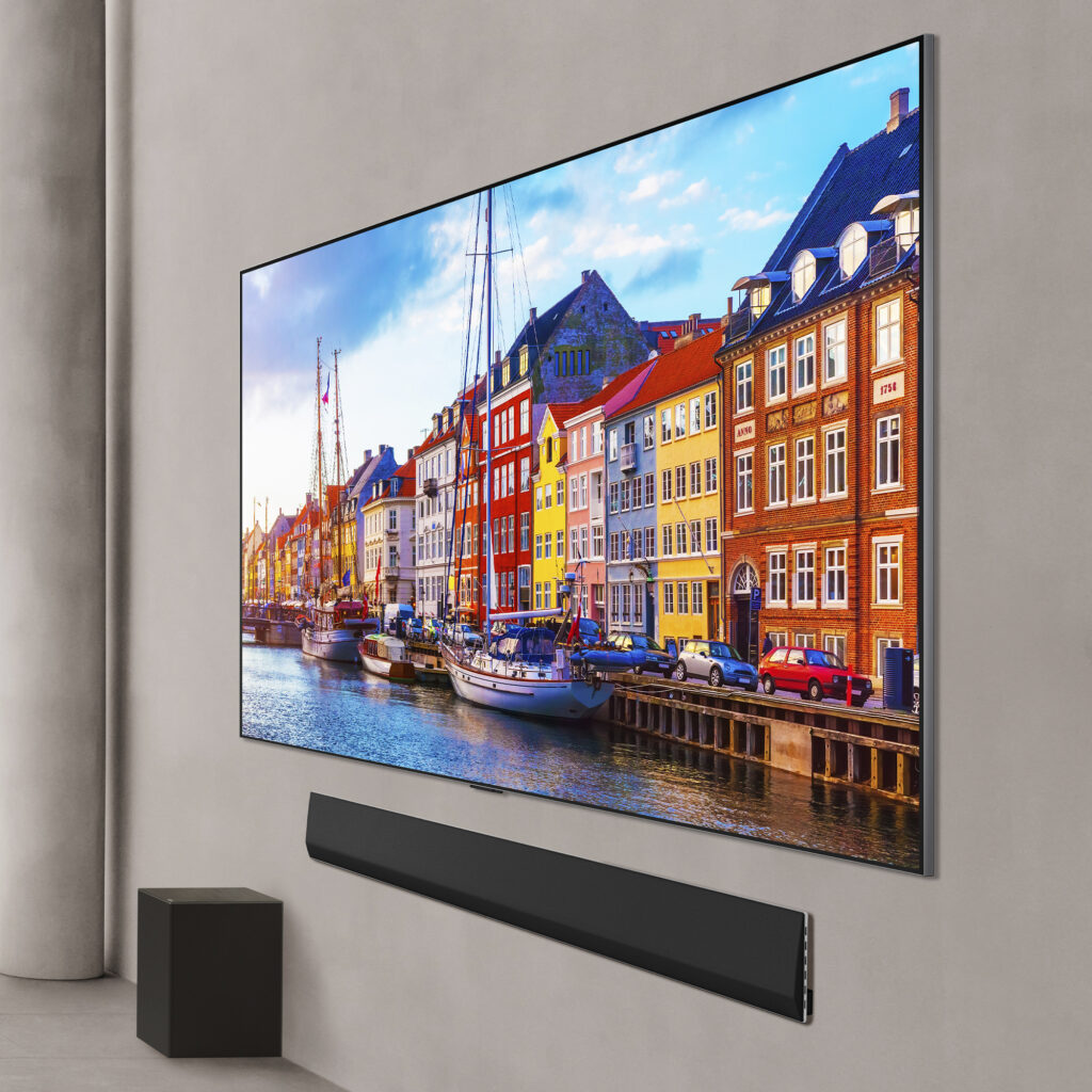 LG OLED EVO AI G5 4K Smart TV. Photo retrieved from SHARP Winter 2026.