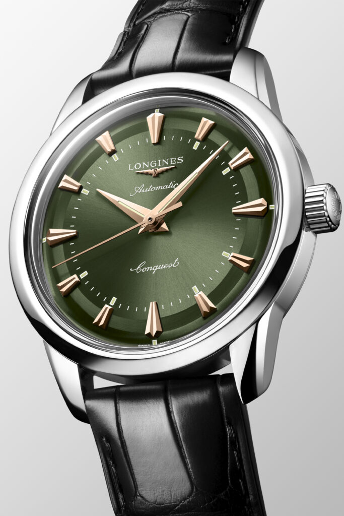 LONGINES CONQUEST HERITAGE. PHOTO COURTESY OF LONGINES.