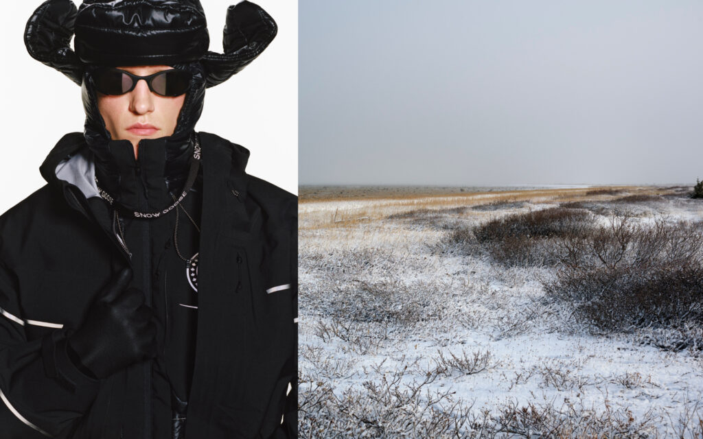 Snow Goose by Haider Ackermann. Photo courtesy of Canada Goose.