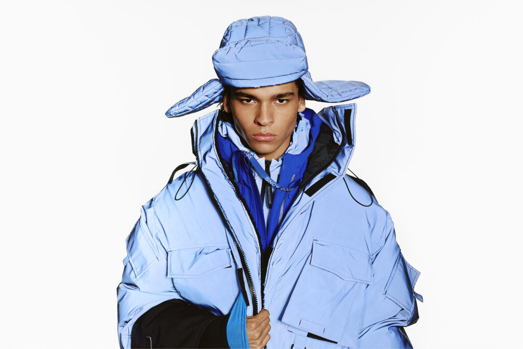 Snow Goose by Haider Ackermann. Photo courtesy of Canada Goose.