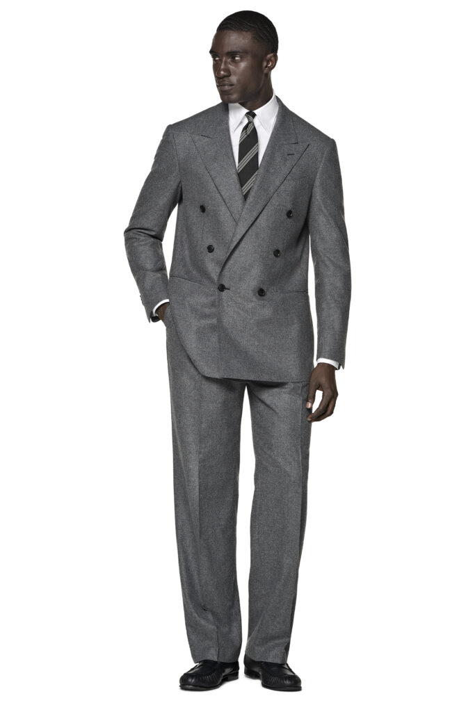 Suit Supply Men's Suiting Style Trend. Photo courtesy of Suit Supply.