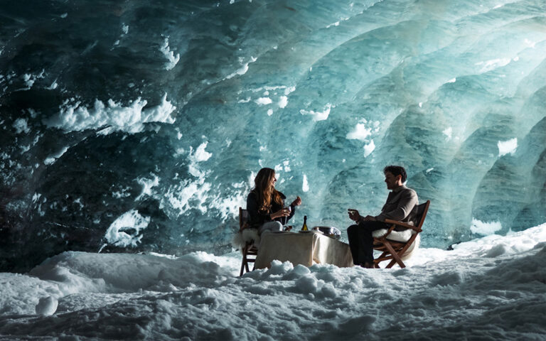 The Glacier Table. Photo courtesy of Four Seasons Whistler BC.