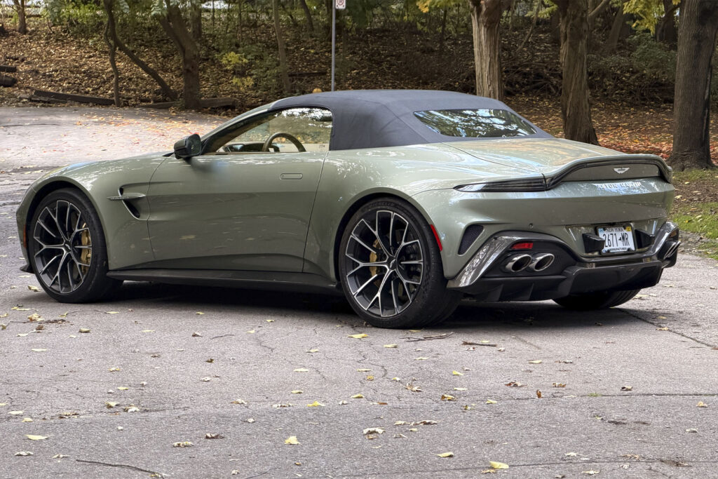 2026 Aston Martin Vantage Roadster. Photo by Matt Bubbers.