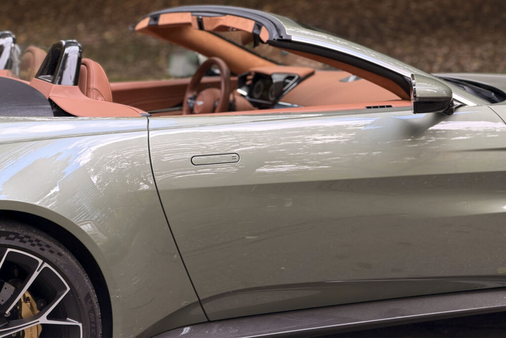 2026 Aston Martin Vantage Roadster. Photo by Matt Bubbers.