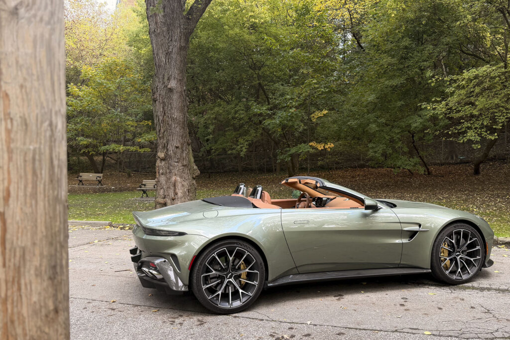 2026 Aston Martin Vantage Roadster. Photo by Matt Bubbers.