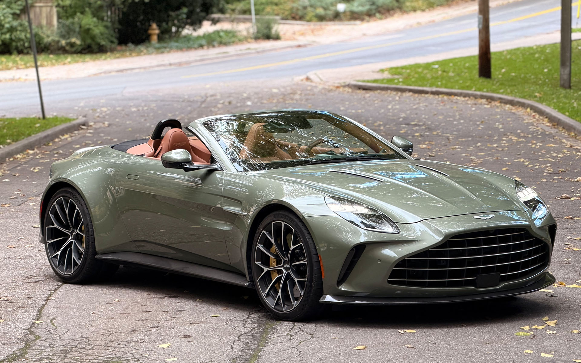 2026 Aston Martin Vantage Roadster. Photo by Matt Bubbers.