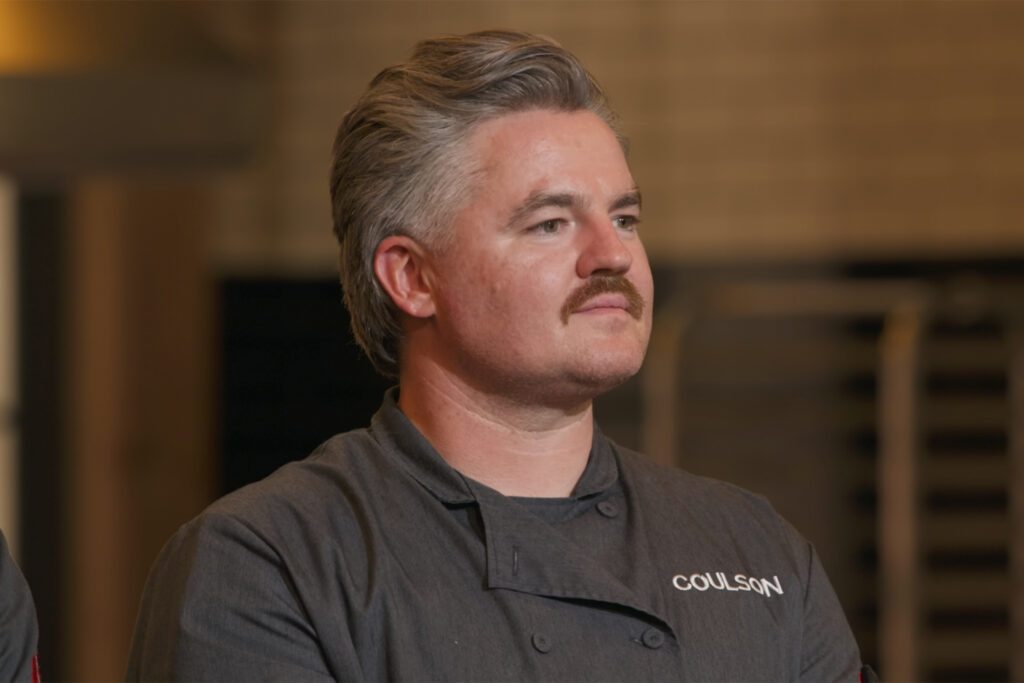 Coulson Armstrong on Top Chef Canada. Still courtesy of Comida Communications.