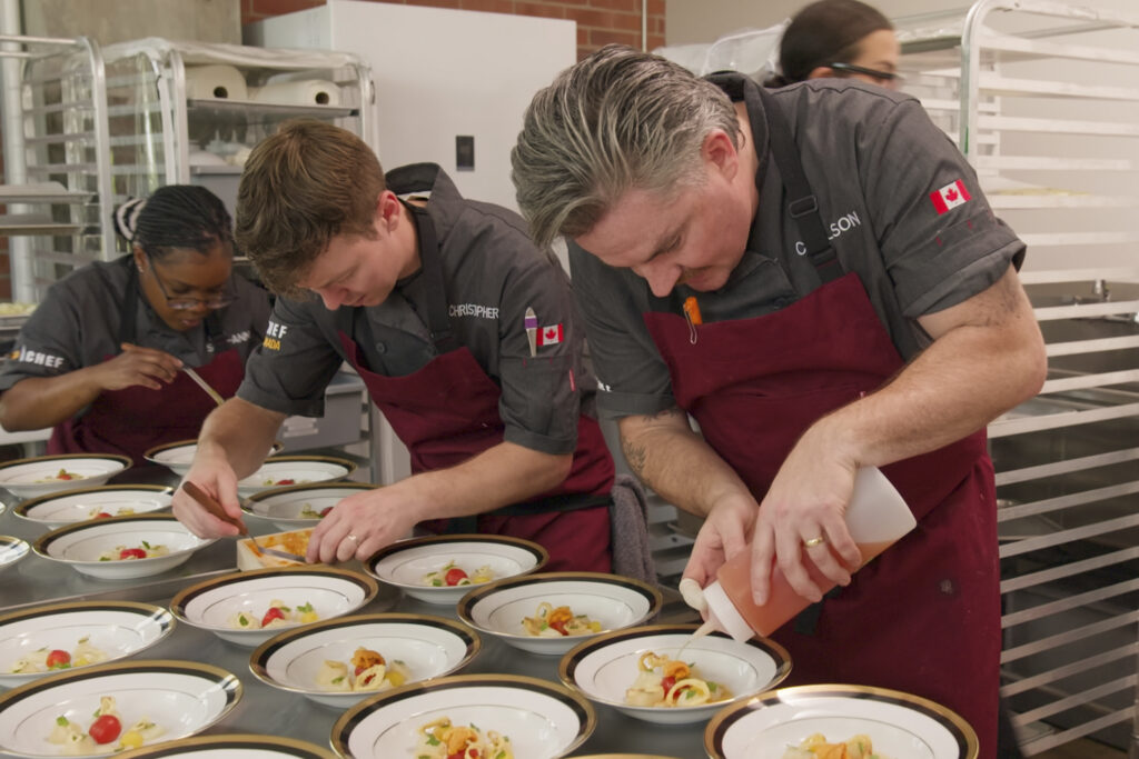 Coulson Armstrong on Top Chef Canada. Still courtesy of Comida Communications.