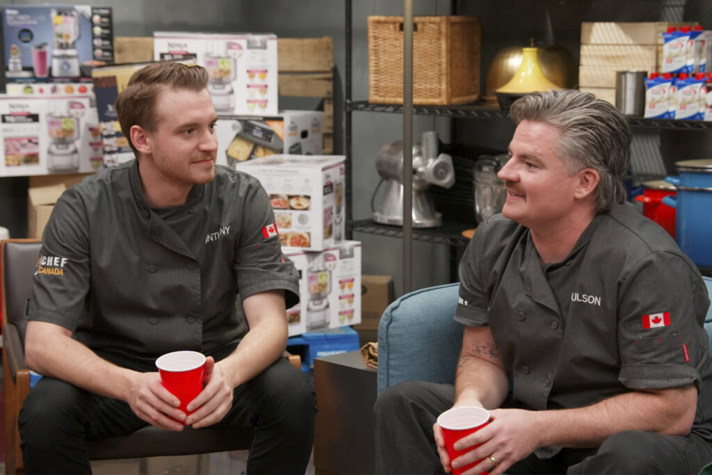 Coulson Armstrong on Top Chef Canada. Still courtesy of Comida Communications.