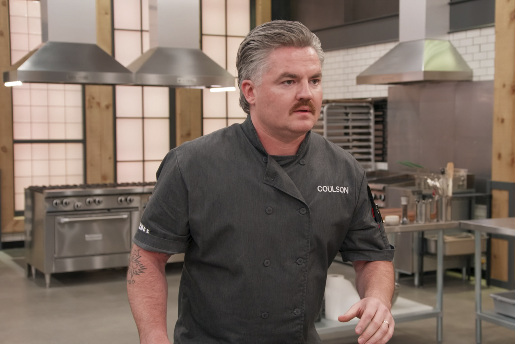 Coulson Armstrong on Top Chef Canada. Still courtesy of Comida Communications.