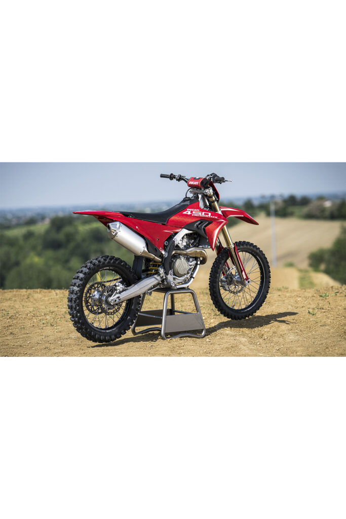 Ducati Dirtbike. Photo retrieved from SHARP Winter 2025.