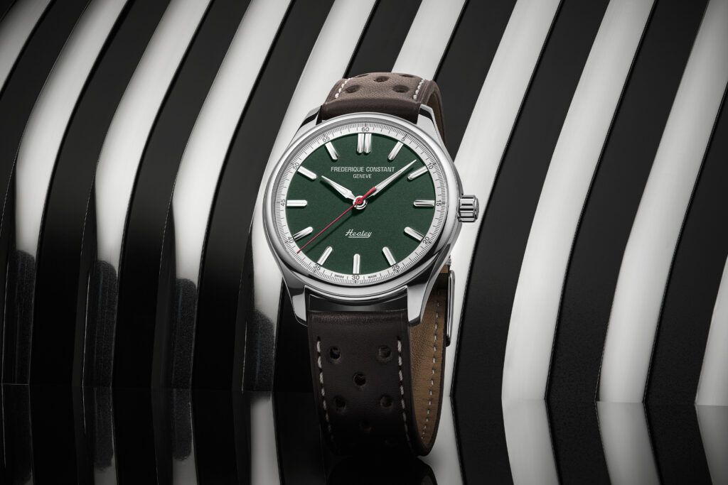 Frederique Constant Classics Vintage Rally Healey Automatic for men's watch gift guide. Photo courtesy of Citizen Watch Group.